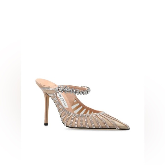 Jimmy Choo
100mm Bing crystal-embellished mules - Picture 6 of 15